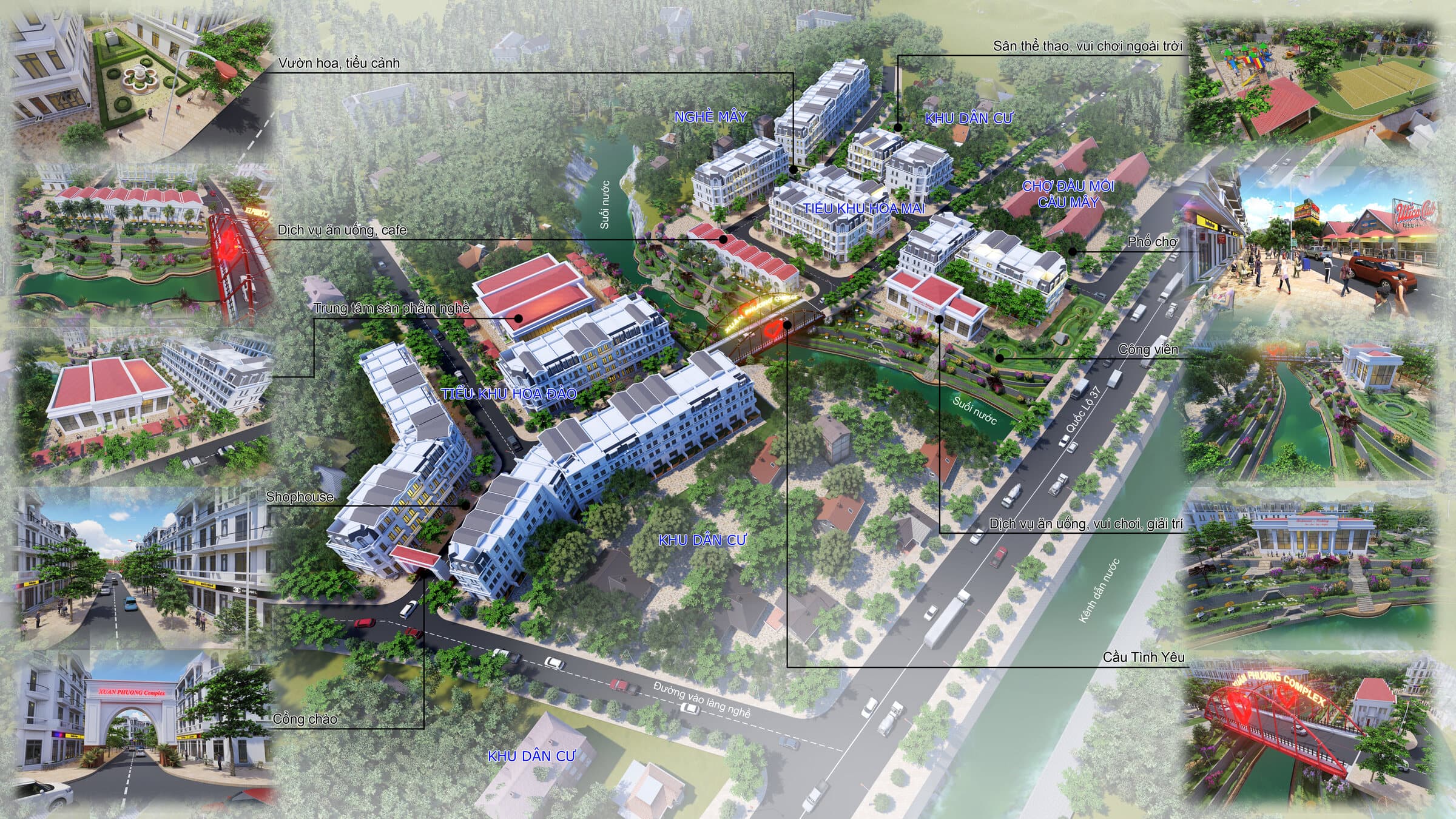Điểm dân cư nông thôn mới Xuân Phương